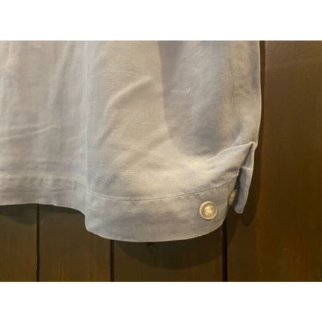 1960's Queen's-Way Rayon Paneled Shirt -Jac Size:L