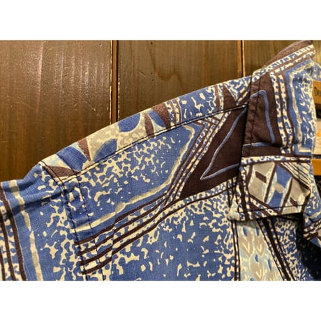 1950~60's Golden Isle Cotton Hawaiian Shirt Size:M