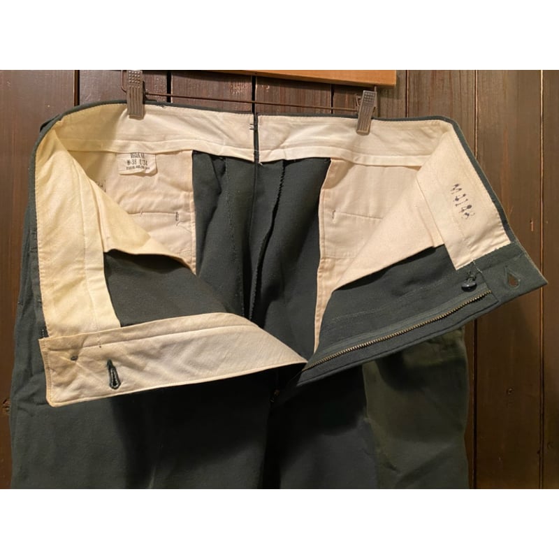 1968' U.S.Army Wool Serge AG-44 Trousers Size:3