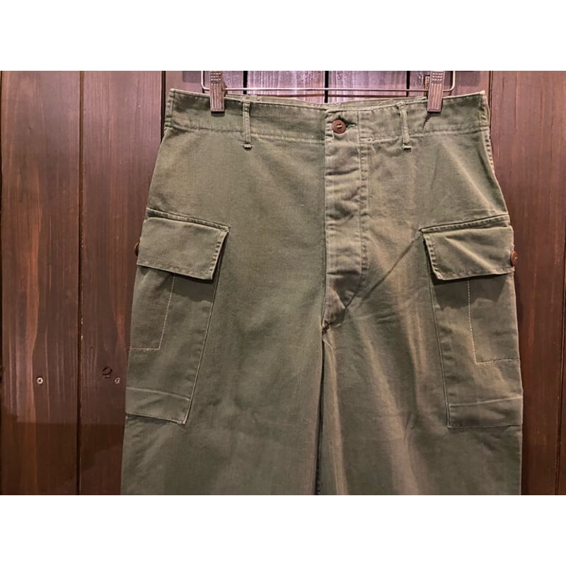 1940's U.S.Army M-43 H.B.T. Trousers Size:31x32