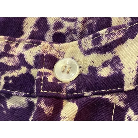 1970's Rebuild ''WoodStock'' AllOver Print Pants Size:34x28
