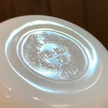 1960's FireKing GayFad Castard Cup ②