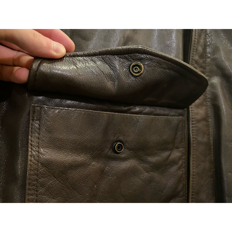 L.L.Bean A-2 Type Leather Jacket Size:L | magne L.L.Bean A-2 Type Leather Jacket Size:L | magne