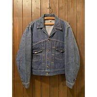 1950~60's BigSmith Buckaroo Pleated Denim Jacket Size:42