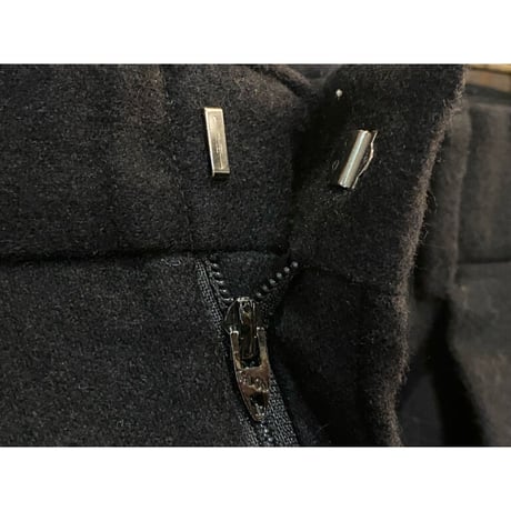 Ralph Lauren Black Wool Trousers Made in U.S.A. Size:34x30