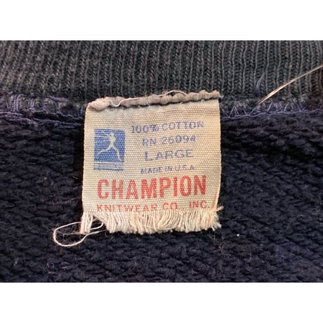 1950~60's Champion Runningman Printed Sweat Shirt Size:Large