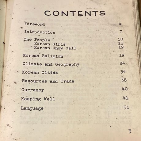 1945' US.Military Korea Pocket Guide