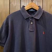 RalphLauren Solid Polo Shirt Made in Northern Mariana Island(Guam)