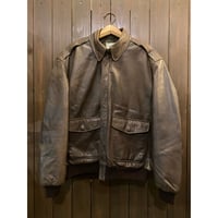 L.L.Bean A-2 Type Leather Jacket Size:L