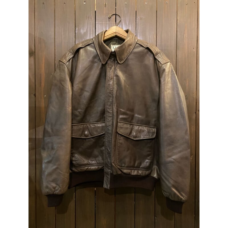 L.L.Bean A-2 Type Leather Jacket Size:L | magne L.L.Bean A-2 Type Leather Jacket Size:L | magne