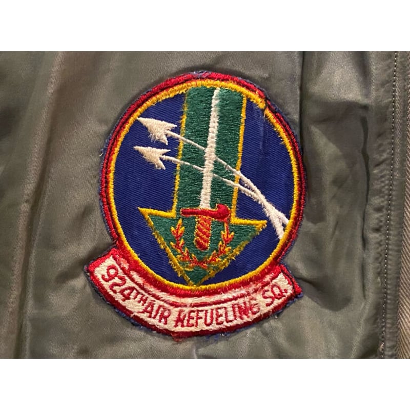 50s ma1 8279B US AIR FORCE 初期型 50's U.S.AIR FORCE MA-1 フライトジャケット 黒タグ 1st 最初期