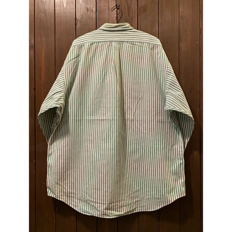 RalphLauren Striped Shirt Made in U.S.A. Size:XL