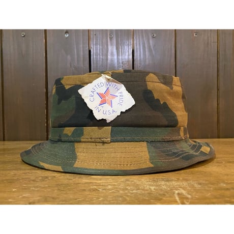 Paramount Cap Mfg. DeadStock Brown Camouflage Hat Size: X-Large