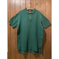 Ralph Lauren Plain Polo Shirt Made in U.S.A. Size:M