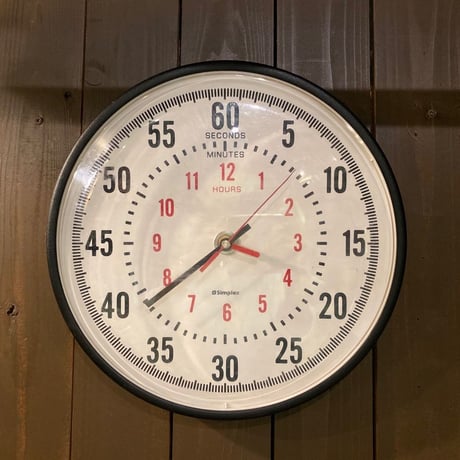 Simplex Wall Clock