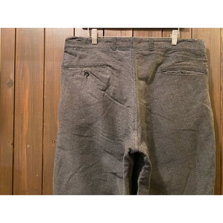1920~30's Vintage Moleskin Work Trousers  Size:37x31