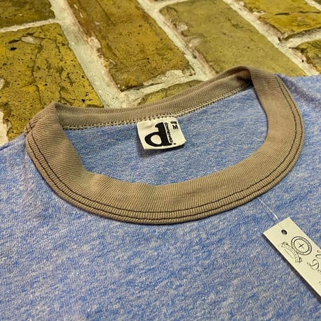 downerwear  Ringer T-Shirt  Made in U.S.A.   Size:M