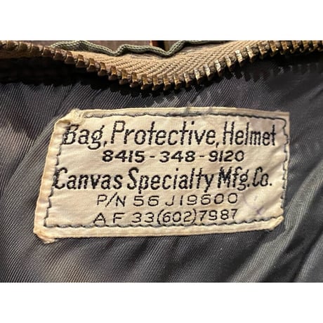 1950's U.S.Air Force Protective Helmet Bag 1st Edition