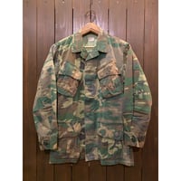 1960's  U.S.Marine Corps  ERDL Camo Jungle Fatigue Jacket  Size:XS-Short