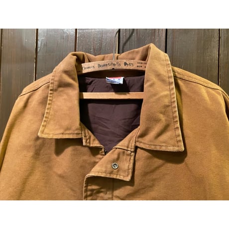TYCA Brown Duck Work Jacket Size:XXL