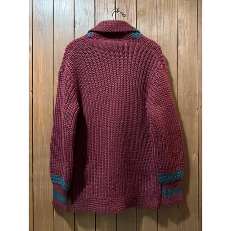 1920~30's Ballantyne Curling Cardigan Size:approx.-40