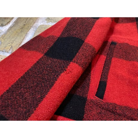 1930's J.O.Ballard Devil Plaid Hunting Jacket Size:approx.-40