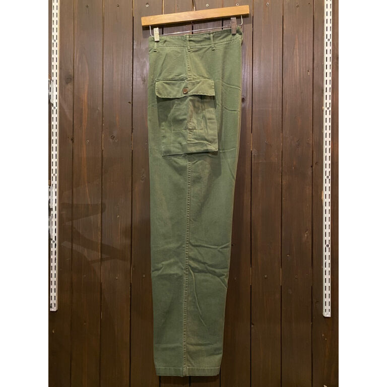 1940's U.S.Army M-43 H.B.T. Trousers Size:31x32 1940's U.S.Army M-43 H.B.T. Trousers Size:31x32