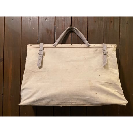 Circa1950's Vintage Canvas Tool Bag
