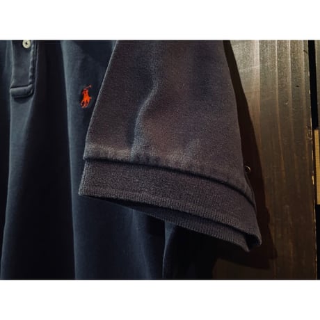 RalphLauren Solid Polo Shirt Made in Northern Mariana Island(Guam)