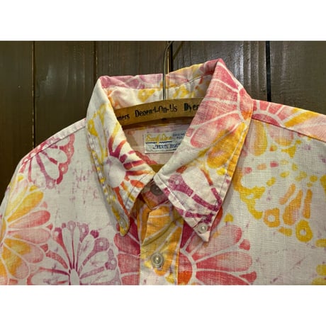 1970's Surf Line Hawaiian Pullover Size:approx.-L