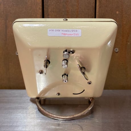 1938~1956' WestClox ''SPUR'' Style-1 White