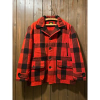 1930's J.O.Ballard Devil Plaid Hunting Jacket Size:approx.-40
