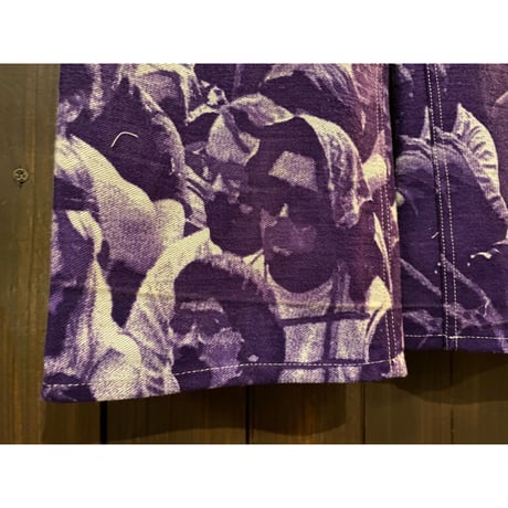 1970's Rebuild ''WoodStock'' AllOver Print Pants Size:34x28