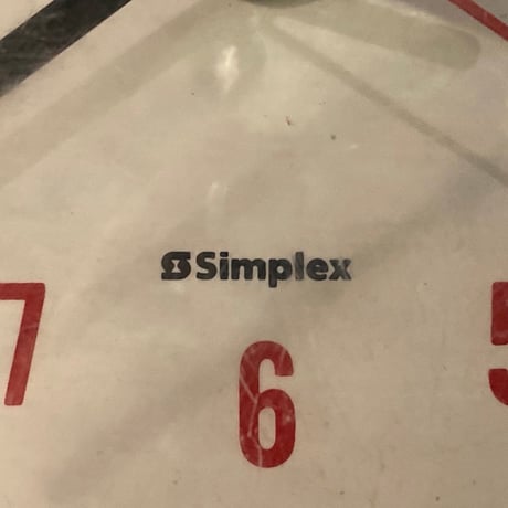 Simplex Wall Clock