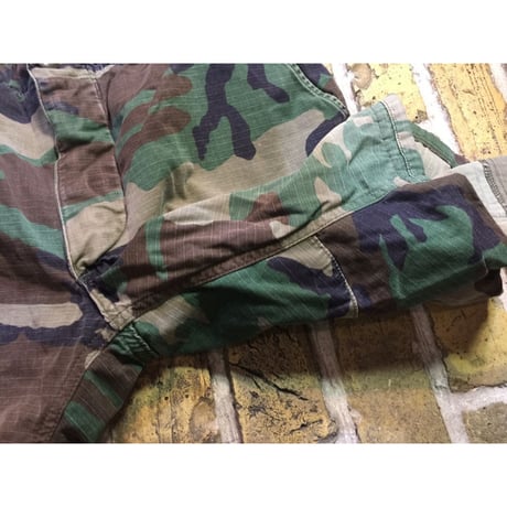 US.Army Rebuild WoodLand Camo Slim Shorts Size:34x00