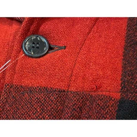 1930's J.O.Ballard Devil Plaid Hunting Jacket Size:approx.-40