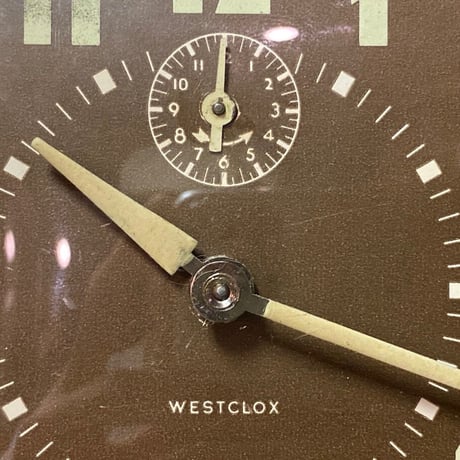 1938~1956' WestClox ''SPUR'' Style-1 White