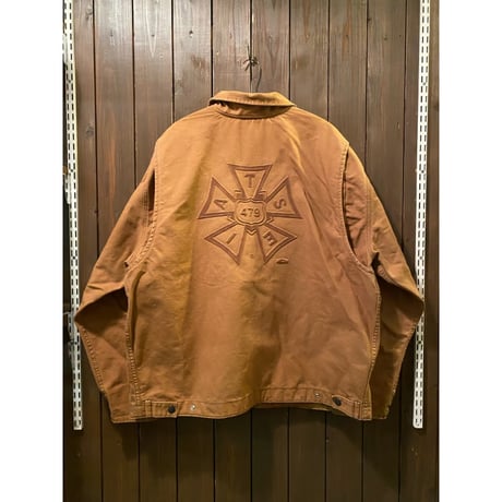 TYCA Brown Duck Work Jacket Size:XXL