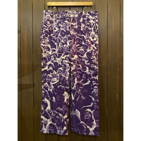 1970's Rebuild ''WoodStock'' AllOver Print Pants Size:34x28