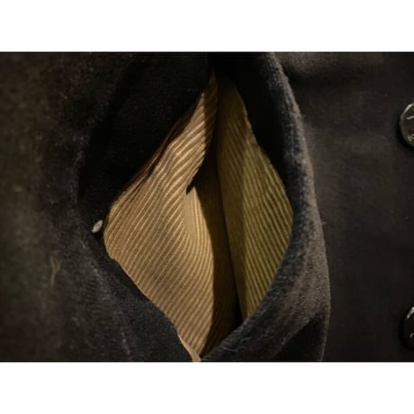 1950' U.S.Navy 8Butotn P-Coat CutSleeve Size:38