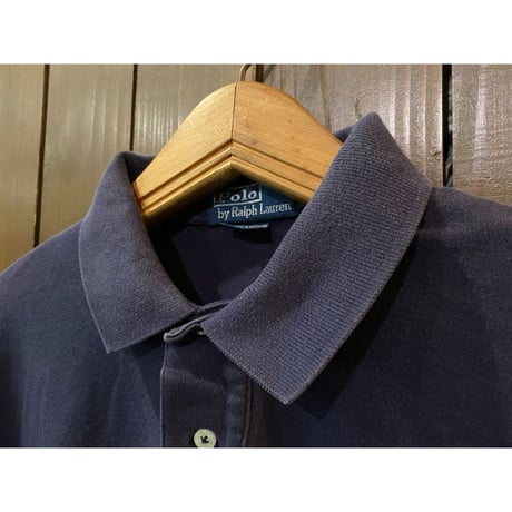 RalphLauren Solid Polo Shirt Made in Northern Mariana Island(Guam)