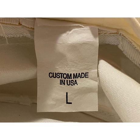 OutDoorsman American NOS ''White'' Cotton Twill Sun Hat Size:L