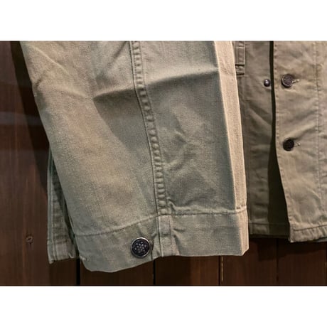 1940's U.S.Army M-1943 H.B.T. Combat Shirt Size:44-Regular