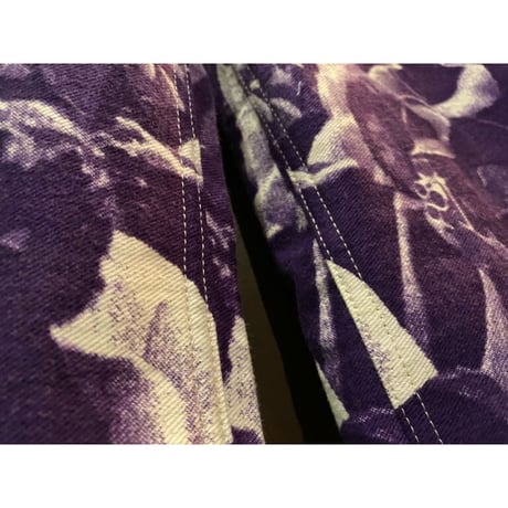 1970's Rebuild ''WoodStock'' AllOver Print Pants Size:34x28