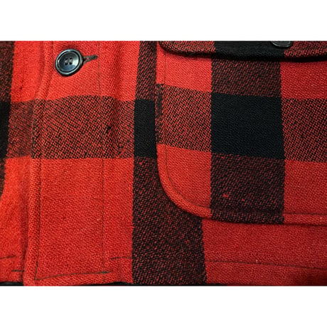 1930's J.O.Ballard Devil Plaid Hunting Jacket Size:approx.-40