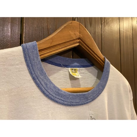 Velvasheen Ringer T-Shirt made in U.S.A. Size:XL