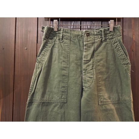 1940's US.Army M-47 H.B.T. Trousers Size:29x32