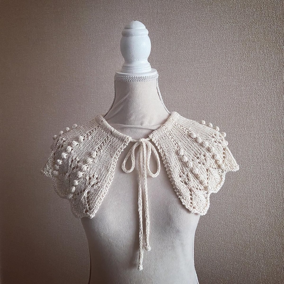 かぎ編みつけ襟　オーダー受付中 ad1581d89effc5a918dbda28cec3f2