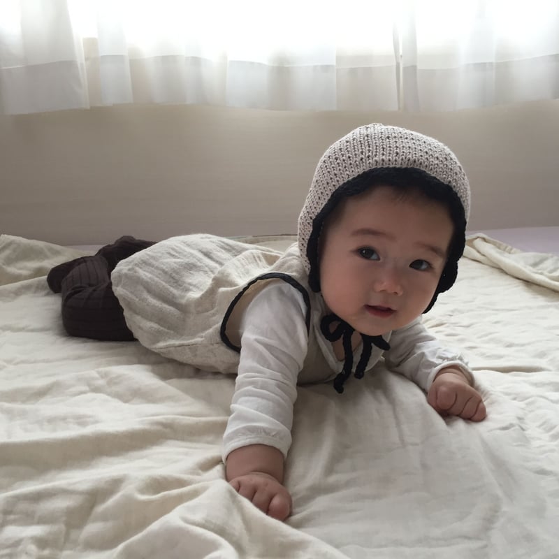 scallop bonnet ダウンロードパターン | tiny tiny C