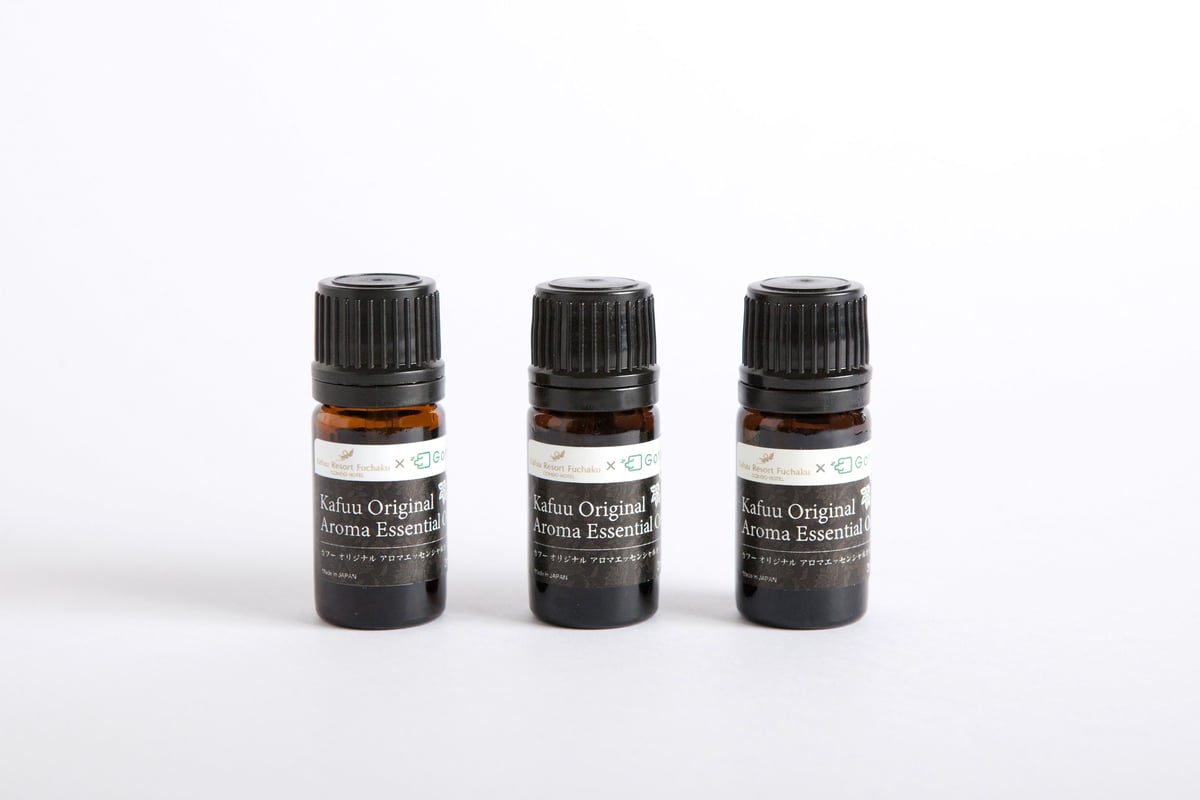 大人気！沖縄カフーリゾートフチャクコンド・ホテル　オリジナル精油　3本セット 大人気！沖縄カフーリゾートフチャクコンド・ホテル オリジナル